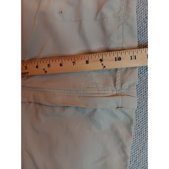 Columbia Titanium Convertible Pants Womens 12 33X29 Light Tan Packable - Picture 15 of 16
